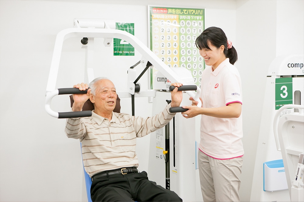 施設長・生活相談員・看護師・リハビリトレーナー・理学療法士・作業療法士